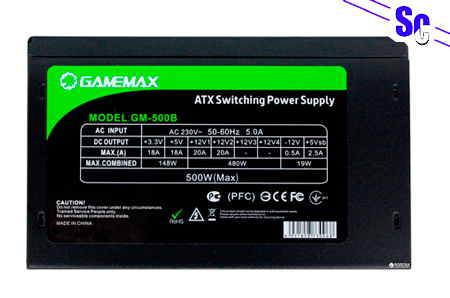Блок питания Gamemax GM-500