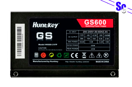 Блок питания HuntKey GS600